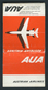 MATCHBOOK : AUSTRIAN AIRLINES - CARAVELLE JET - Boîtes D’allumettes
