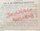 1913 TROUVILLE = DEAUVILLE - FOOTBALL ASSOCIATION DE L'ASSOCIATION SPORTIVE DE TROUVILLE = DEAUVILLE - 1900 - 1949