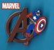 1 PIN'S  //  ** THE AVENGERS / Steven « Steve » ROGERS / CAPTAIN AMÉRICA / MARVEL ** . (© Marvel © Disney) - Cinéma