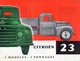 < Automobile Auto Voiture Car >> Publicité Folder Dépliant 6p. Citroën Camion 23, France 11/1958 - Collections