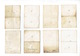 CARTE A JOUER - ANCIENNE - 18° SIECLE - LOT DE 8 - PIQUE - 2, 3, 4, 5, 6, 8, 9 Et 10 - Kartenspiele (traditionell)