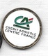 Jeton De Caddie  Banque, CREDIT  AGRICOLE  CENTRE  FRANCE  Verso  La Banque De Votre Assurance  Recto  Verso - Trolley Token/Shopping Trolley Chip