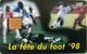 MAURICE  -  Phonecard  -  La Fête Du Foot '98  -  115 Units  -  R 100.00 - Mauritius