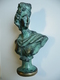 Statuette - Buste - Femme - Personne Célèbre ?? - Marianne ?? Matière à Identifier - Bronze - 657 Grammes - 15,5 X 9 Cm - Bronzes