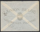 Grosse Barbe - Affranch. Tricolore Sur Lettre En Recommandé De Brussel (L.W.) / Bruxelles (Q.L.) > Bruxelles (1911) - 1905 Breiter Bart