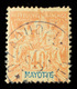 Mayotte - 1892-99 - 40c Yv 10 - Used - Used Stamps