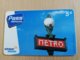 St MARTIN  PREPAID 5 EURO  METRO   OUTREMER TELECOM          **867** - Antilles (French)