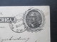 USA 1898 Ganzsache Mit Gedrucktem Text Rückseitig Portland Oregon Herzliche Grüße Und Segenswünsche Zum Neuen Jahr - Storia Postale