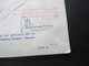 Delcampe - Italien / Belgisch Congo 1954 Luftpost / Aeroclub Palermo / Giro Aereo Intern Di Sicilia Mit Original Unterschrift Pilot - Airmail