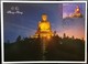 Hong Kong By Night II 2018 Hong Kong Maximum Card MC Big Buddha Lantau Island Night View Scenery (Location Postmark) B - Cartes-maximum