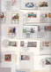 Delcampe - ALLEMAGNE République Fédérale Allemande - Gros Lot De Timbres Oblitérés Sur Fragments - Other & Unclassified