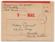 Formule V.MAIL Utilisée Depuis Le S/S "Indiana" Par Poste Navale - 28/5/1945 - Poste Navale