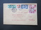 Frankreich 1951 MiF Stempel Paris Tri E.T. Distribution No 16 Absender Poste Restante La Bernerie Nach München - Cartas & Documentos