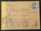 Enveloppe De CHINE VIA Sibérie Vers Paris Puis CHATEAU DE VILLEDARD YVOY-LE-MARRON Mars 1940 Censure EC73 - Guerre De 1939-45