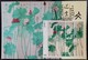Paintings And Calligraphy Of Professor JAO Tsung-i Four-Screen Lotus 2017 Hong Kong Maximum Card MC (Pictorial Postmark) - Maximumkaarten