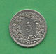 Monnaie Suisse - 5 Rappen 1900 B (Cupro Nickel) KM# 26 - Other & Unclassified