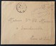 Enveloppe Franchise Militaire Cachet Ovale HÔPITAL MILITAIRE VILLEMIN Vers Sancheville Eure Et Loir Mars 1941 - Guerre De 1939-45