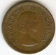 Afrique Du Sud South Africa 1/4 Penny 1955 KM 44 - Afrique Du Sud