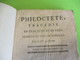 Fascicule Théâtre/"PHILOCTETE"/Tragédie En 3 Actes Et En Vers/ SOPHOCLE/Citoyen La Harpe /An 7    FAT17 - 1701-1800