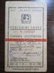 ID Card For Railway Transport Belgrade Serbia 1938 - Sin Clasificación