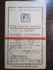 ID Card For Railway Transport Belgrade Serbia 1938 - Non Classificati