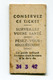 Ticket Billet De Balance De Quai De  Métro - RATP - Chemins De Fer Métropolitain - 1942 - WW2 WWII - Autres & Non Classés