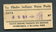 Ticket De Balance De Quai Du Métro Parisien 1951 - RATP - Chemins De Fer Métropolitain De Paris - Autres & Non Classés