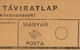 1950 Hungary TELEGRAPH TELEGRAM Form - Stamped Stationery - Telegraph