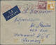 1928-47, 5 Verschiedene Bedarfsbriefe Und 1 Postkarte Aus Palästina In Die Schweiz Bzw. Nach Deutschland Gelaufen, Dabei - Palestine