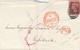 LETTRE. 5 AOUT 1874. ONE PENNY ROUGE. PAID LOMBARD STREET. PD POUR MADID ESPAGNE. ESTAFETA DE CAMBIO. TAXE 6 ROUGE - Covers & Documents