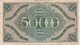 BILLETE DE ALEMANIA DE 50000 MARK DEL AÑO 1923 (BANKNOTE) - Zwischenscheine - Schatzanweisungen