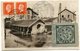 FRANCE CARTE POSTALE AVEC VIGNETTE "UNION BOULISTE SAINT-CHERONNAISE F.F.B. AVEC OBL. ILLUSTREE 1er CONCOURS BOULISTE... - Pétanque