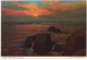 Sunset, Land's End, Cornwall. - (John Hinde Postcard) - Land's End