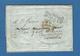 BOUCHES DU RHONE MARSEILLE  ACHEMINEUR 1852 Pour LONDRES - Poste Maritime