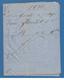 BOUCHES DU RHONE MARSEILLE ACHEMINEUR 1856 écrite à NEW YORK - Correo Marítimo