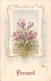 ¤¤  -  Carte Fantaisie  -  Prénom  -  FERNAND  -   Fleurs   -  ¤¤ - Prénoms