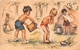 ¤¤  -  ILLUSTRATEUR  " Germaine BOURET "  -  Garçon Au Camping   -  ¤¤ - Bouret, Germaine