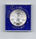 SINGAPORE 10 DOLLARS 1977 ZILVER  10th ANNIVERSARY ASEAN 1967-1977  DAMAGE ONLY ON CAPSEL - Singapour