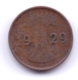 DEUTSCHES REICH 1929 A: 1 Reichspfennig, KM 37 - 1 Rentenpfennig & 1 Reichspfennig