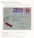 DDW799 - TRAVAILLEURS CIVILS BELGES En Allemagne - Lettre XP TP Hitler HIRSCHBERG 1944 - Hotel 3 Bergen - Guerre 40-45 (Lettres & Documents)