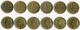 SET OF COINS // Divers 56 Pièces - Collections