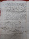 Delcampe - RARE MARQUE MANUSCRITE ROANNE LETTRE 1642 VIA St ETIENNE DE FURAN Signé DE LONGUEIL A Lire - ....-1700: Précurseurs