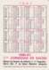 1987 Pocket Calendar Calandrier Calendario Portugal Children Les Enfants Pinturas Paintigs Desenho Drawing Arte Infantil - Grand Format : 1981-90