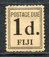 Fidji - Taxe - N° 2 * - Neuf Avec Charnière - Signé - RARE - Fiji (...-1970)