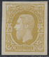 Essai - émission 1869 : 25ctm Bistre / Olive Tirage Spécial Non Dentelé De La Planche Dit "Rothschild" / RP 170 - Probe- Und Nachdrucke