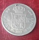 ESPAGNE 4 REALES 1853 MADRID N°188E - First Minting