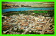 GREAT FALLS, MT -  AERIAL VIEW OF THE CITY - WRITTEN -  PUB. BY ELLIS POST CARD CO - - Great Falls