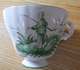 Delcampe - Faïencerie  St Clément - 54 - Lot De 3 Tasses  Avec  Soucoupes Et Sucrier  '' Au Chinois '' Vert Articles Neufs - Tassen