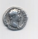 HADRIEN  10/08/117 : 10/07/138  DENIER ARGENT - Die Antoninische Dynastie (96 / 192)