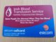 IRELAND /IERLANDE   CHIPCARD   20 UNITS   BLOODTRANSFUSION     ** 1109** - Irland